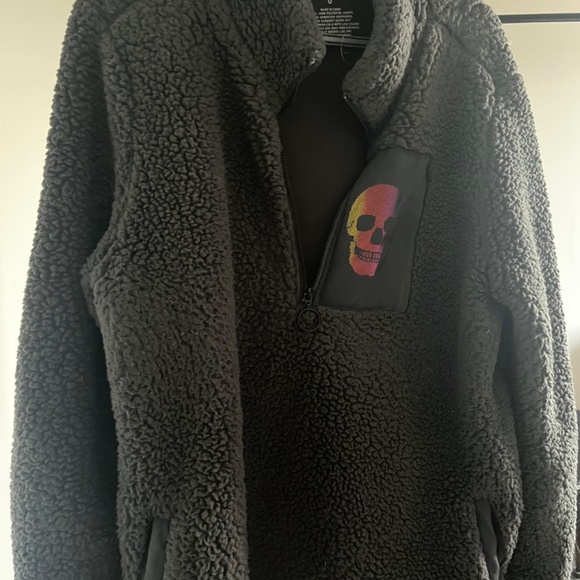 Torrid Active Skull Sherpa Pullover - Picture 2 of 4